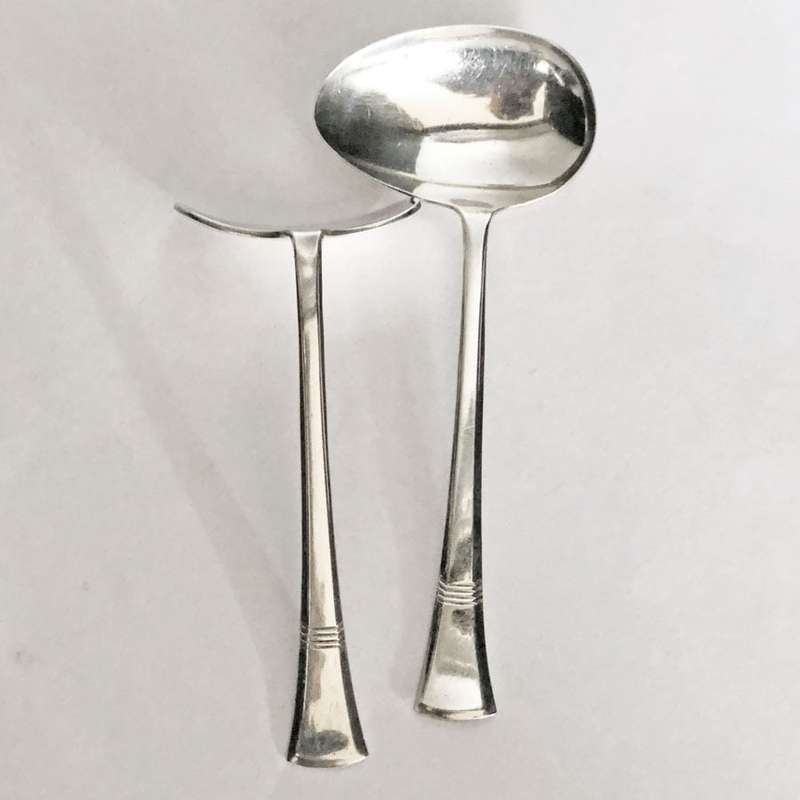 Hallmarked Silver Christening Feeding Set