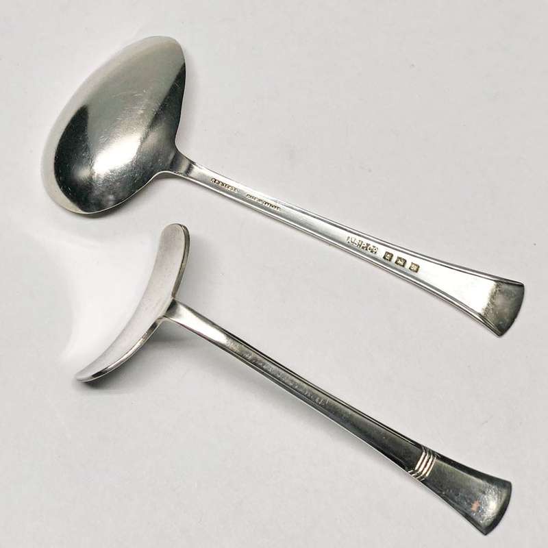 Hallmarked Silver Christening Feeding Set