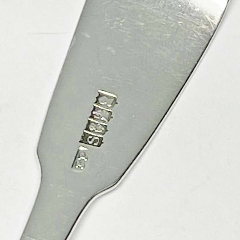 Irish Silver Sauce Ladle Dublin 1814