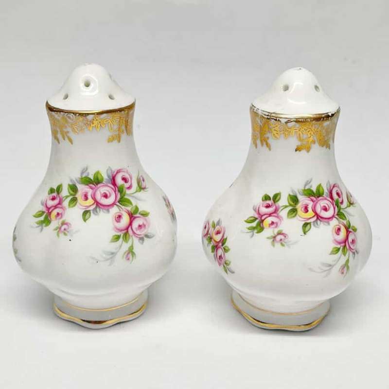 Royal Albert Dimity Rose Salt And Pepper