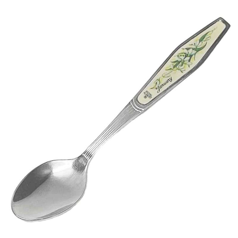 Royal Albert Flower of The Month January Tea Spoon