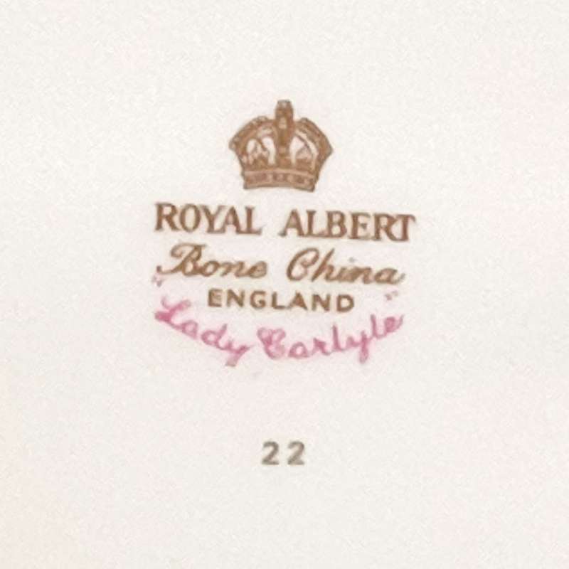 Royal Albert Lady Carlyle Soup Coupe and Saucer