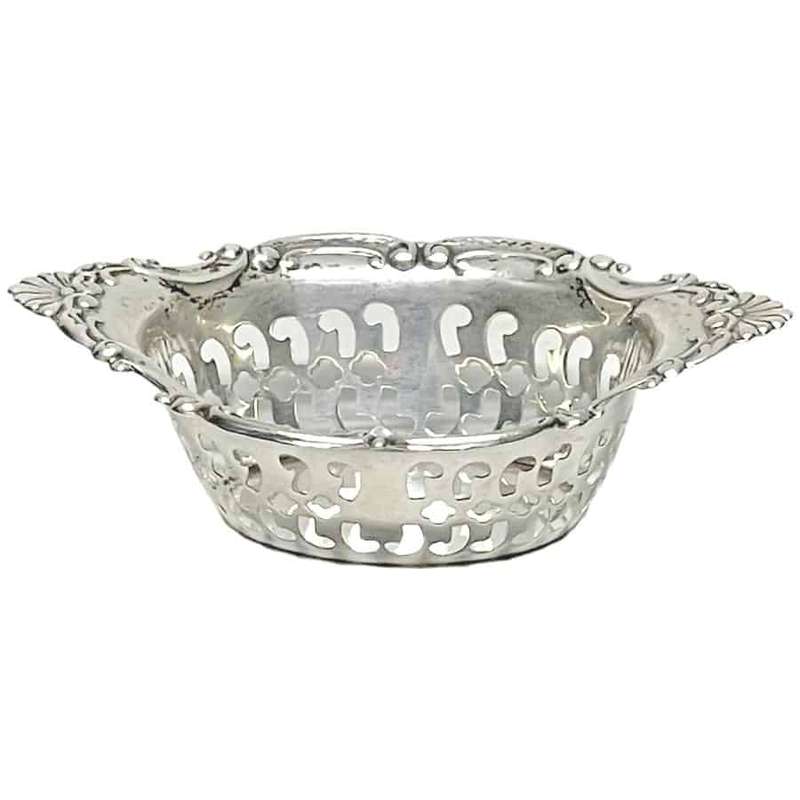 Sterling Silver Rectangular Bon Bon