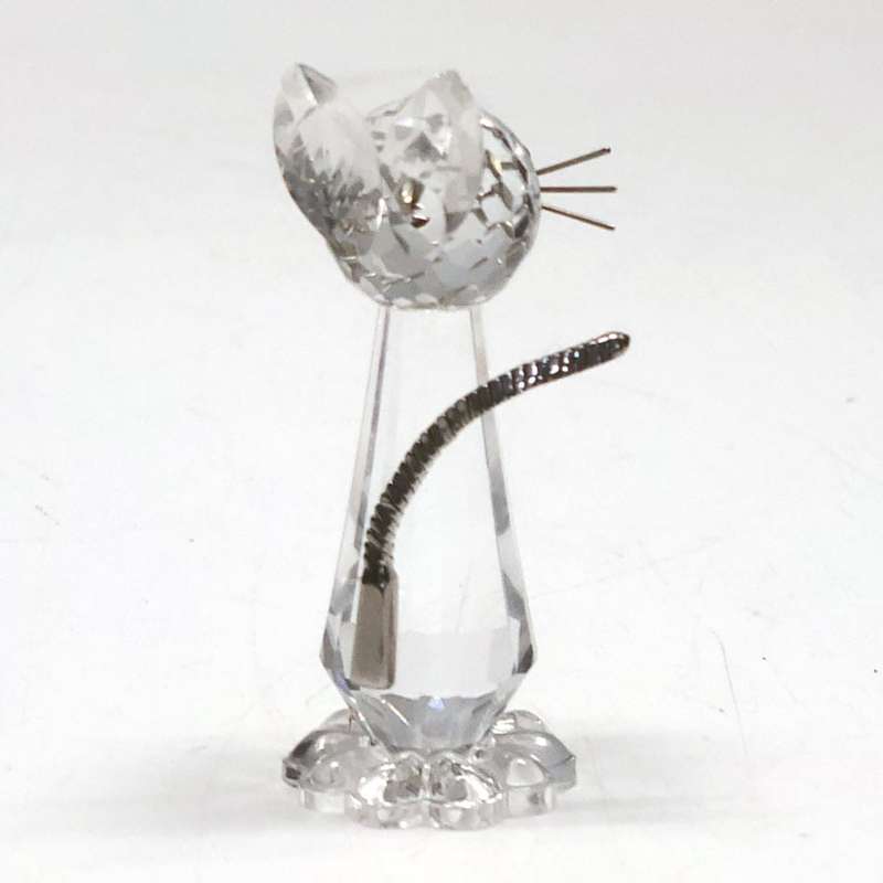 Swarovski Crystal  Cat 7.5cm
