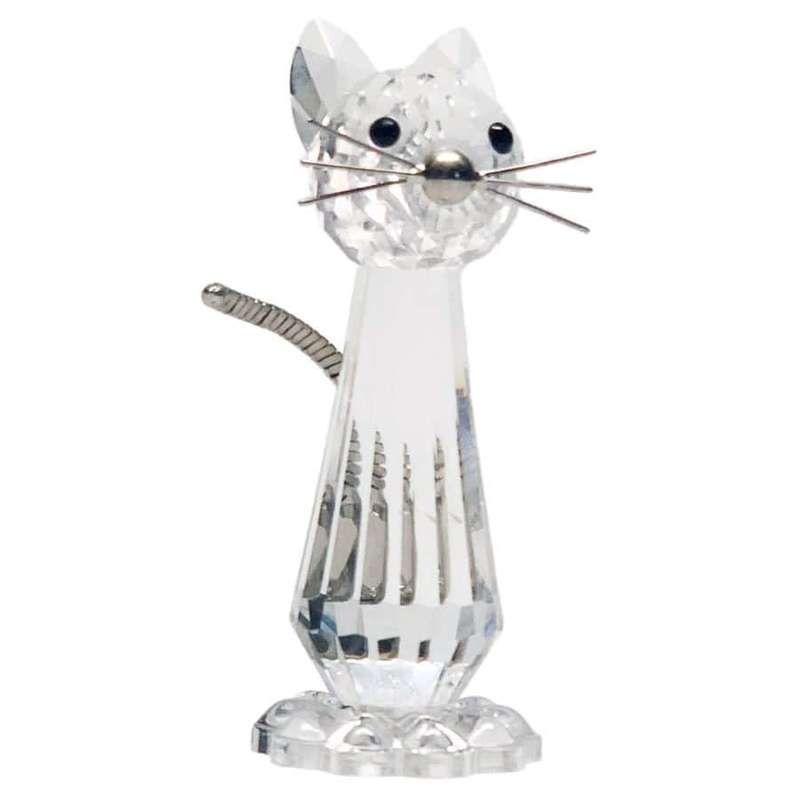 Swarovski Crystal  Cat 7.5cm