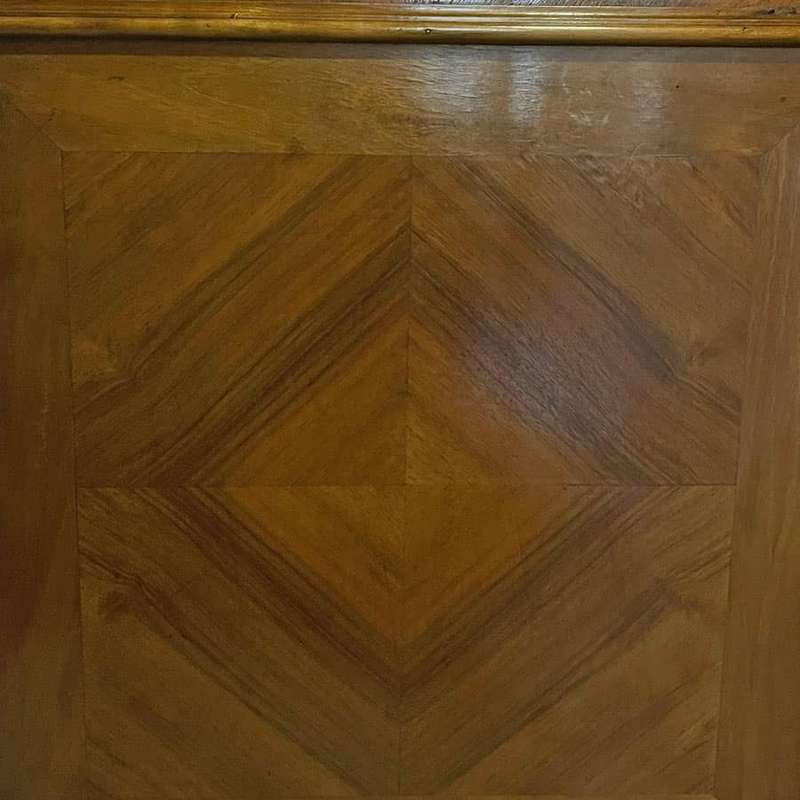 Antique French C1880 French Louis XV Walnut Vanity Chest