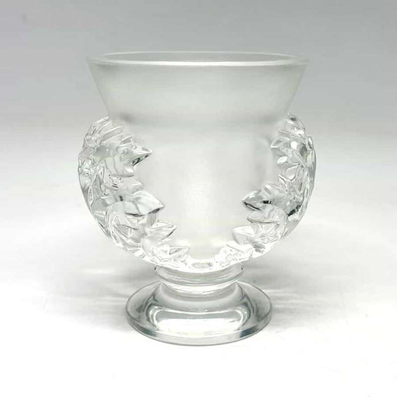 Art Deco Lalique Acanthus Leaf Vase