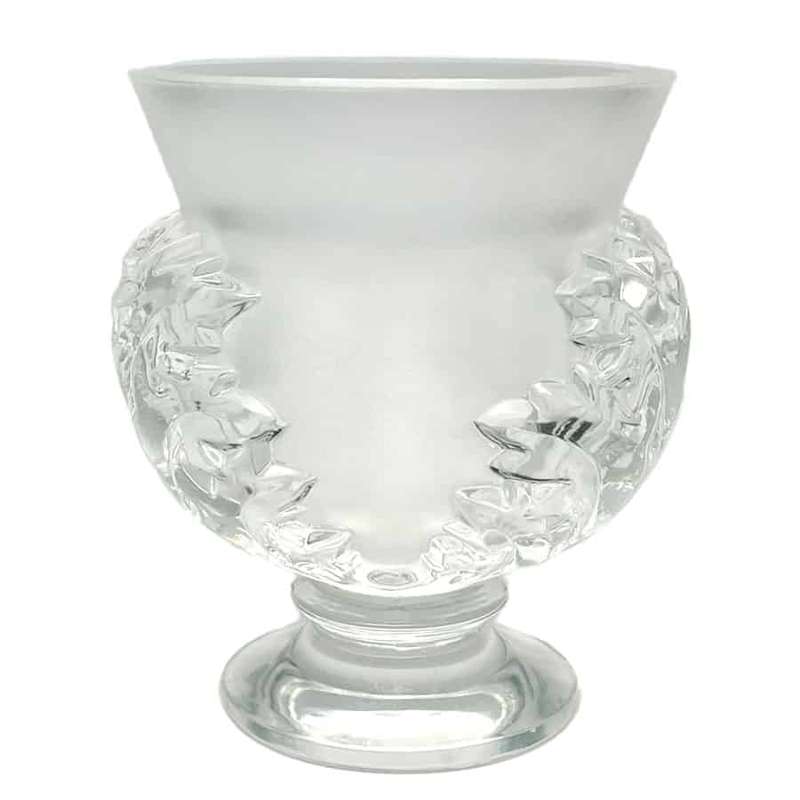 Art Deco Lalique Acanthus Leaf Vase