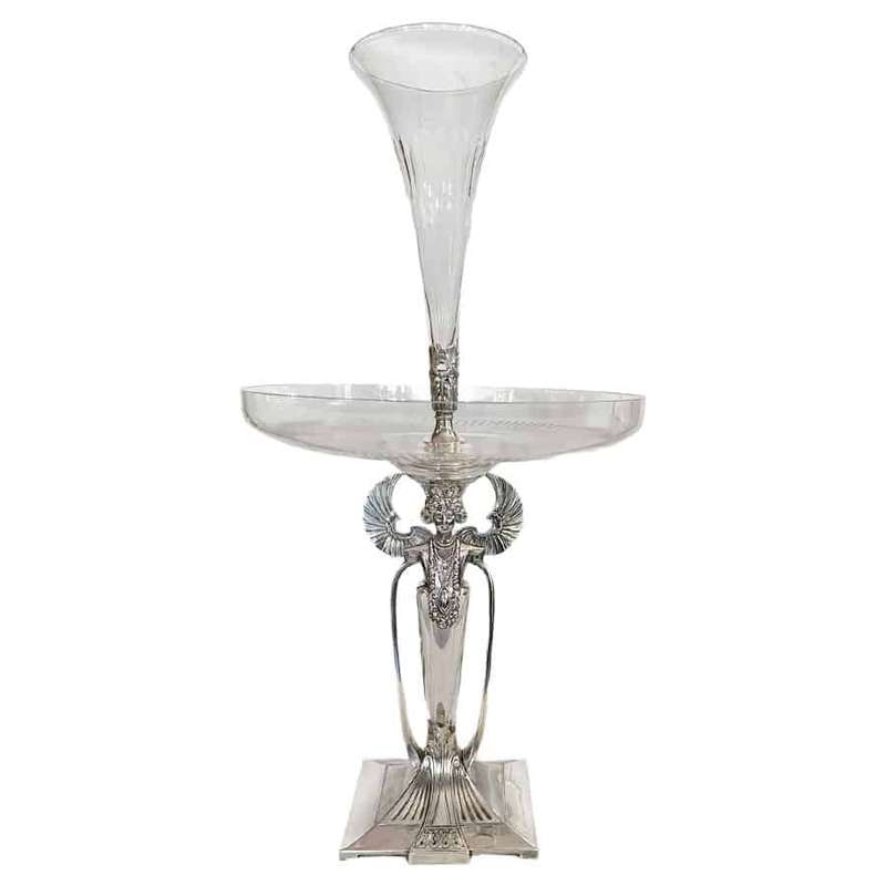Art Nouveau WMF Angel Centre Piece