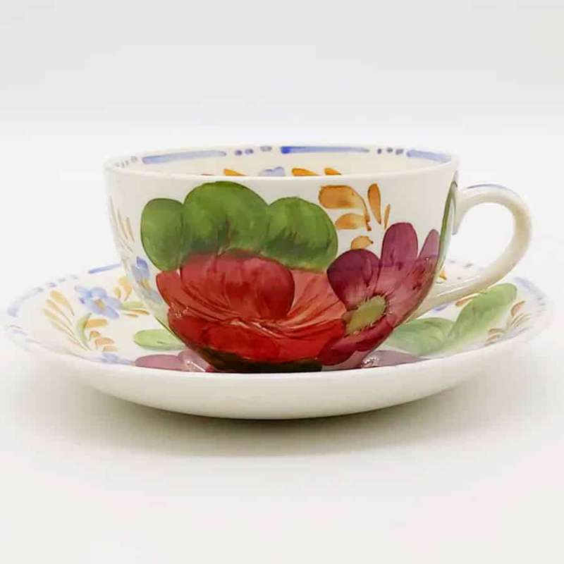 Belle Fiore Simpsons Breakfast Cup And Saucer