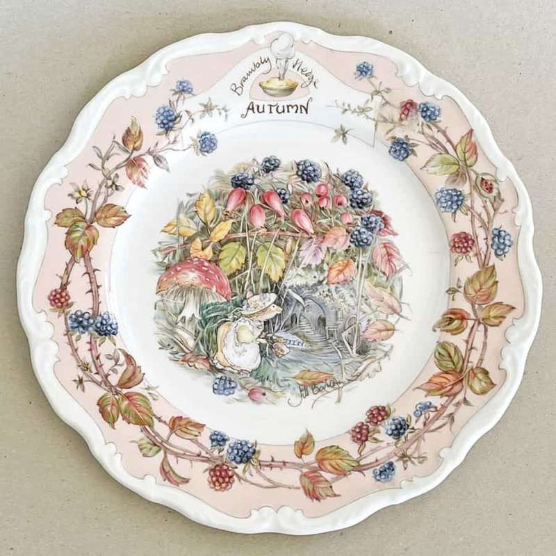 Brambly Hedge Royal Doulton Autumn  Plate