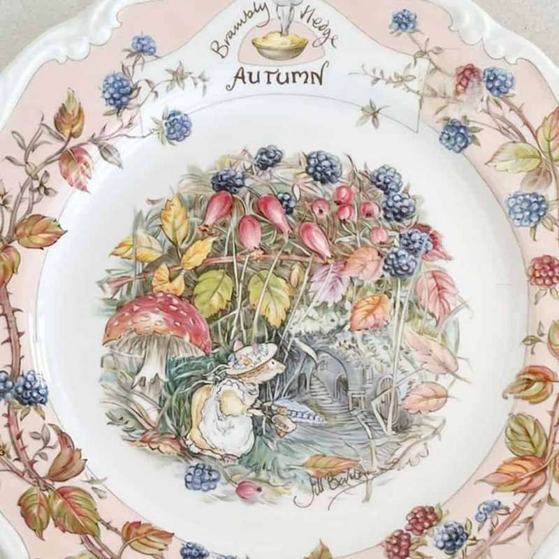 Brambly Hedge Royal Doulton Autumn  Plate