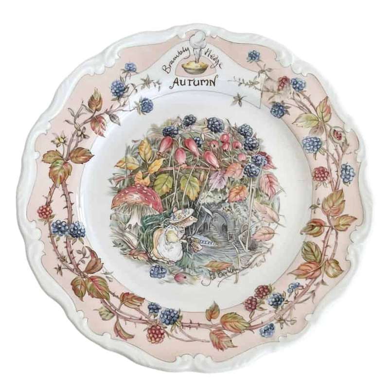 Brambly Hedge Royal Doulton Autumn  Plate