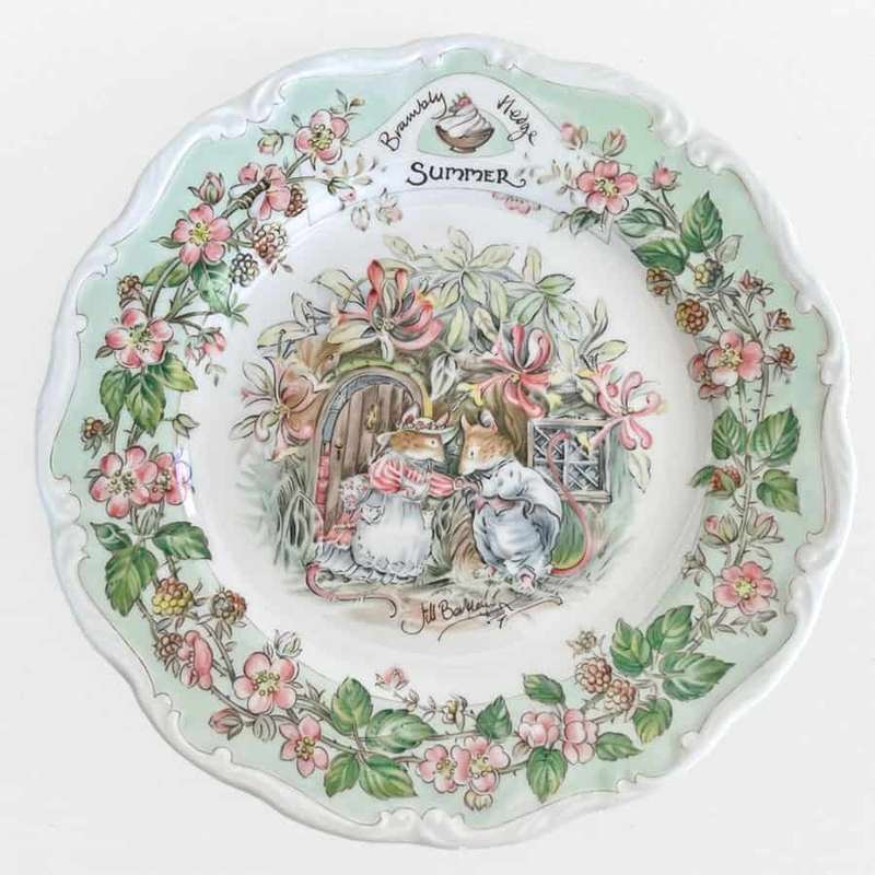 Brambly Hedge Royal Doulton Summer Plate 16cm