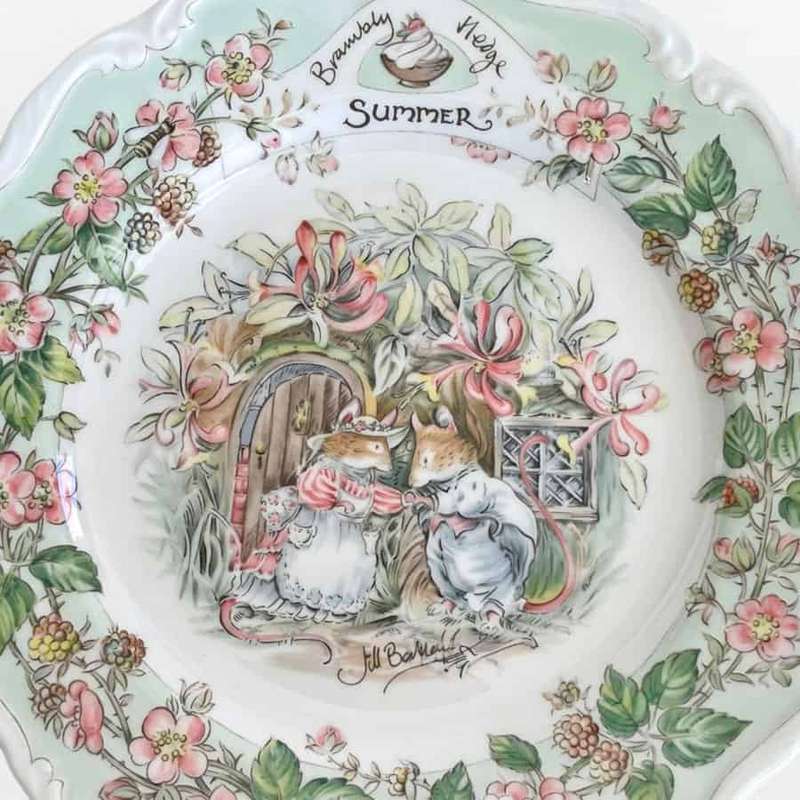 Brambly Hedge Royal Doulton Summer Plate 16cm
