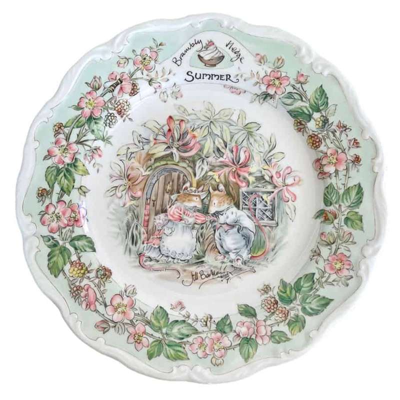 Brambly Hedge Royal Doulton Summer Plate 16cm