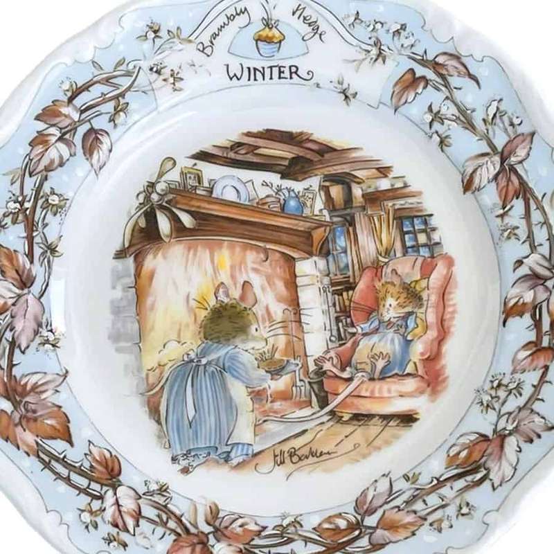 Brambly Hedge Royal Doulton Winter Plate
