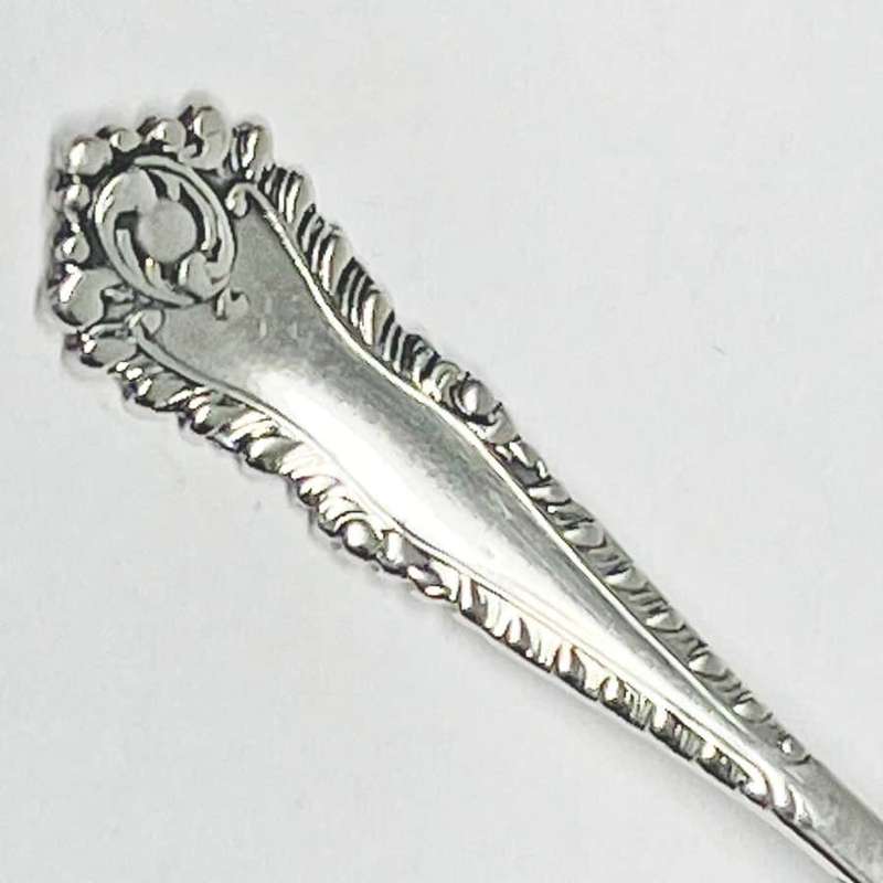 Hallmarked Silver Salt Spoon Birmingham 1899
