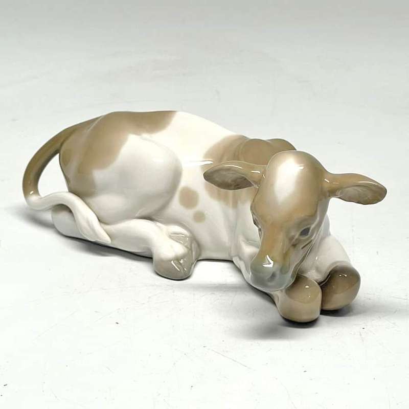 Lladro Retired Nativity Scene Cow Daisa 1977