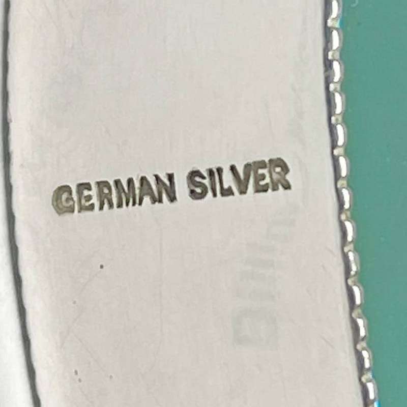 Original German Silver Victorian  Magnifying Glass