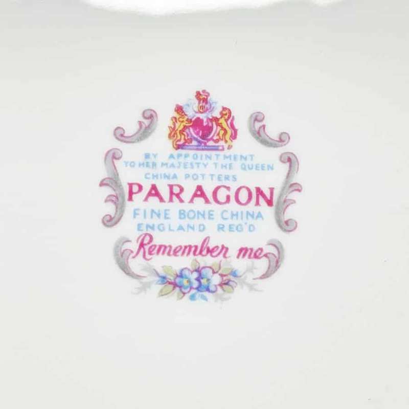 Paragon Remember Me Tea Cake Plate