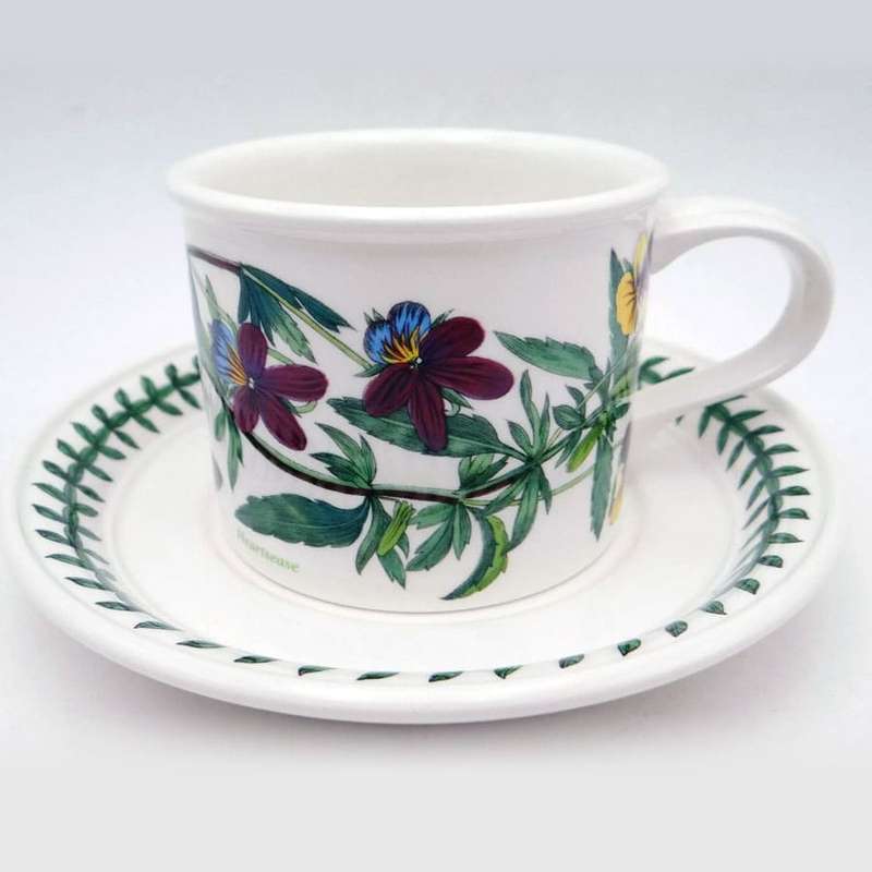 Portmeirion Botanic Garden Demitasse Duo Heartsease