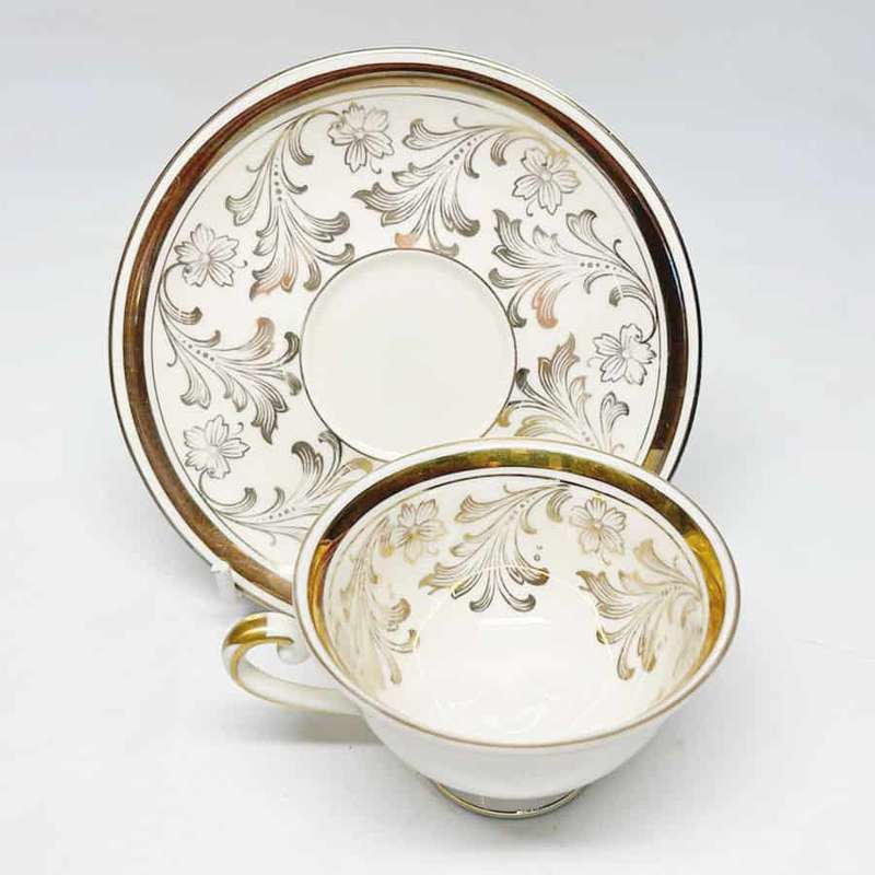 Alka Kunst Gilded Demitasse Duo