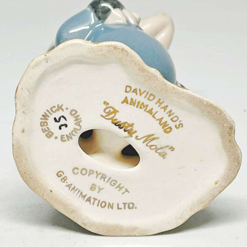 Beswick David Hands Animaland Dusty Mole Figure