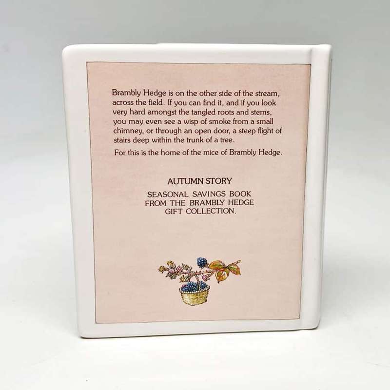 Brambly Hedge By Royal Doulton Autumn Savings Book