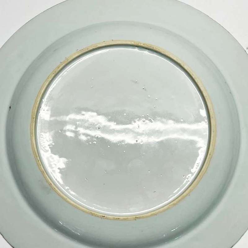 Chinese 18th Century Qianlong Willow Pattern Set Of 6 Plates 1775