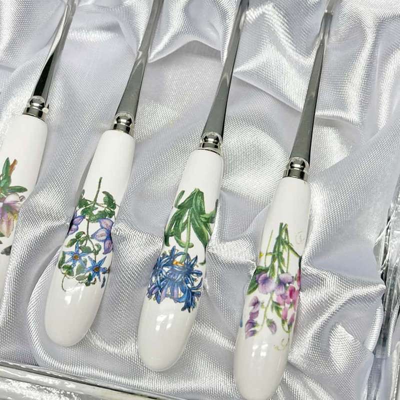 Portmeirion Botanic Garden Boxed Set Tea Spoons