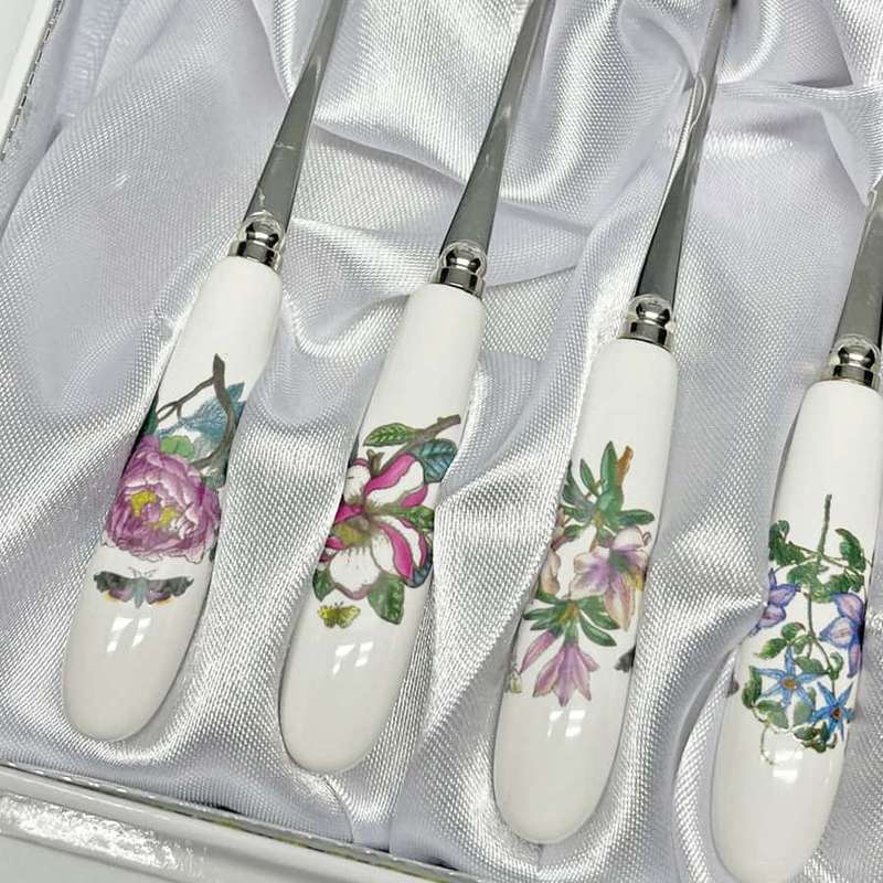 Portmeirion Botanic Garden Boxed Set Tea Spoons