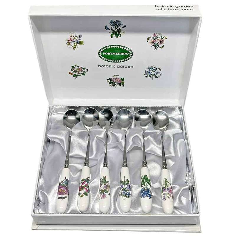 Portmeirion Botanic Garden Boxed Set Tea Spoons