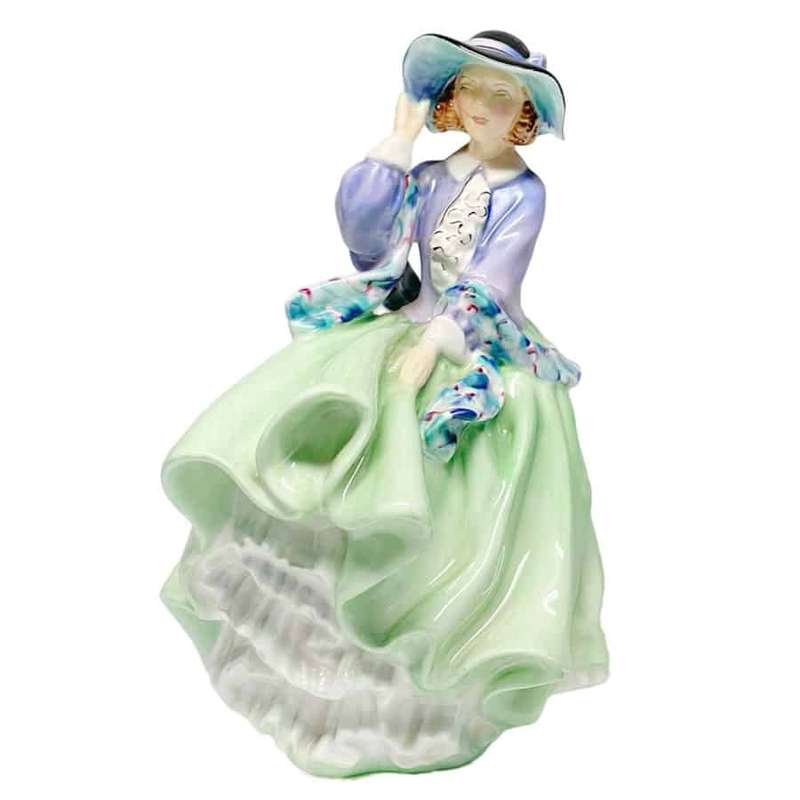 Rare Royal Doulton Figurine Top Of The Hill HN1833