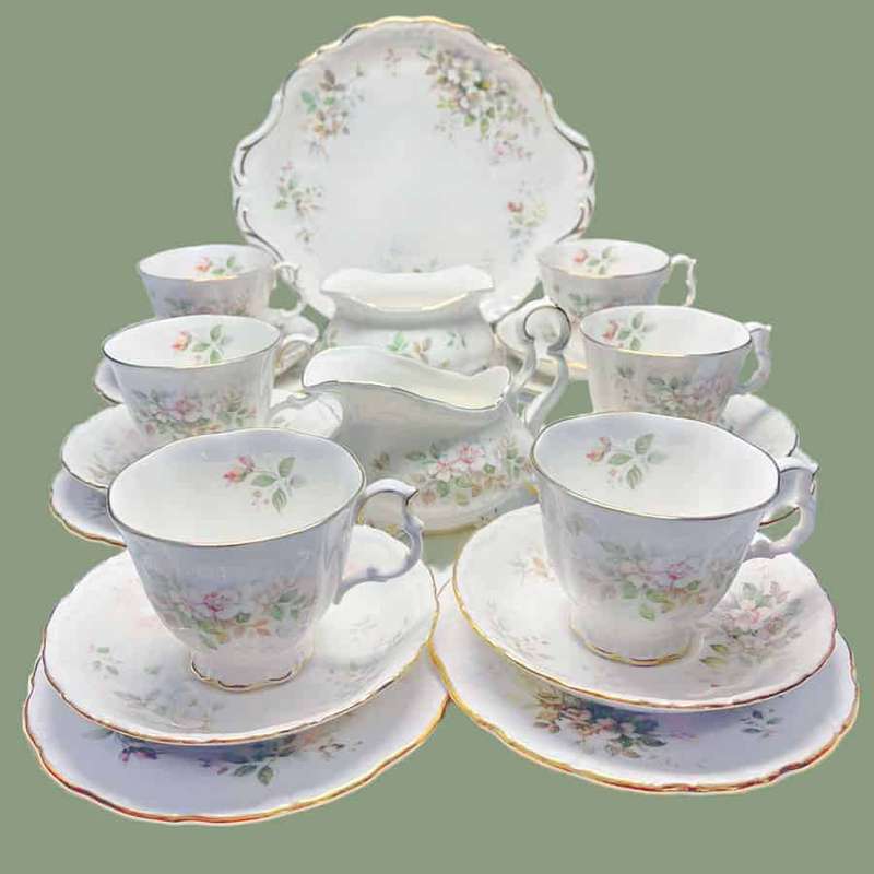 Royal Albert Haworth Pattern Tea Set
