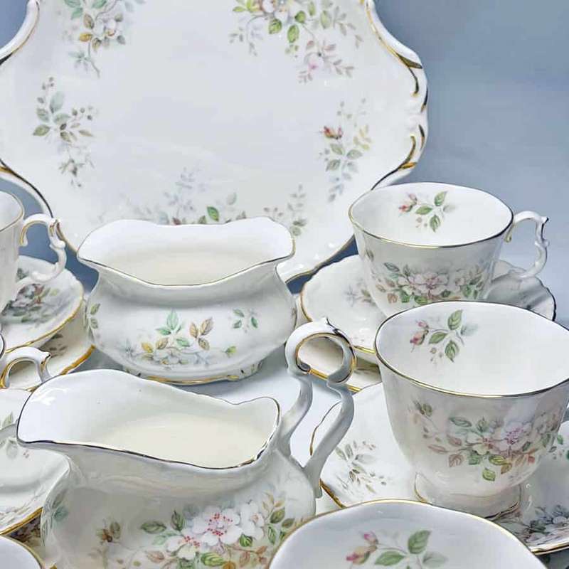 Royal Albert Haworth Pattern Tea Set