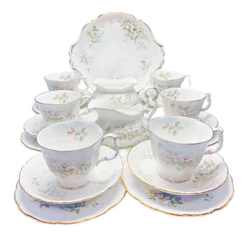 Royal Albert Haworth Pattern Tea Set
