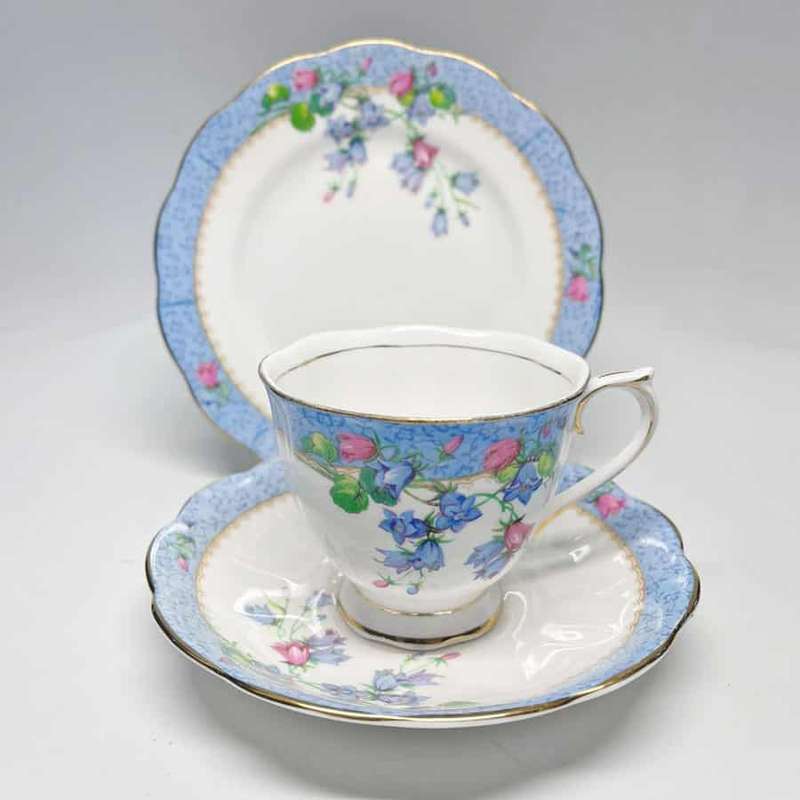 Royal Albert Harebell Tea Trio