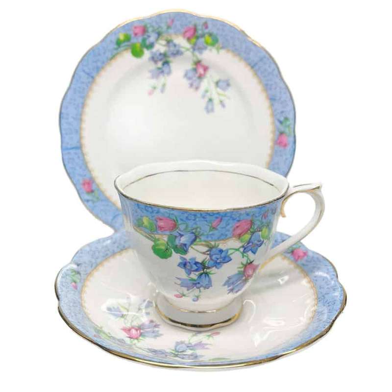 Royal Albert Harebell Tea Trio