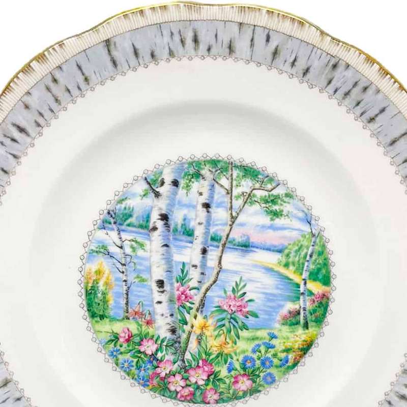Royal Albert Silver Birch Entree Plate