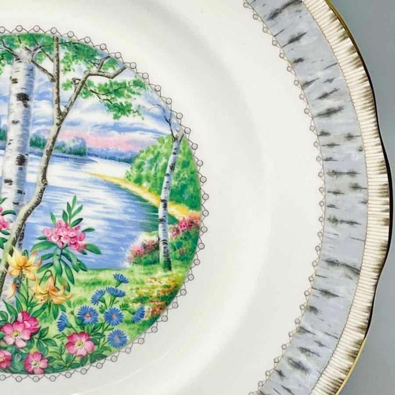 Royal Albert Silver Birch Entree Plate