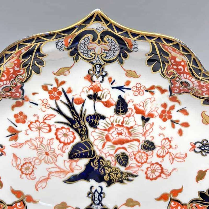 Royal Crown Derby Imari Heart Shaped Bowl 1881