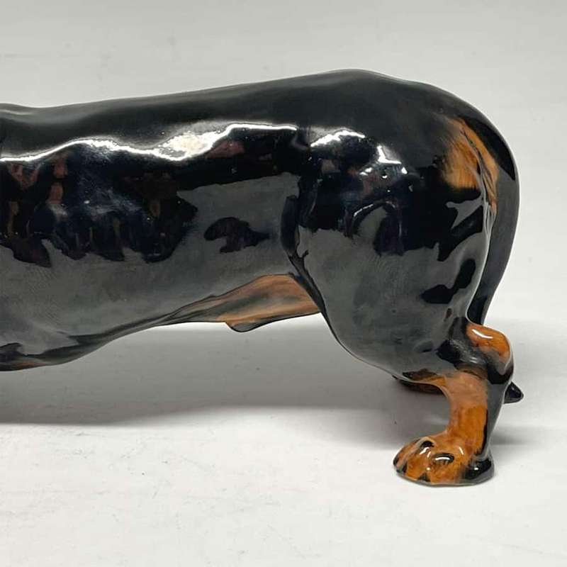 Royal Doulton Dachshund CH Shrewd Saint HN1128