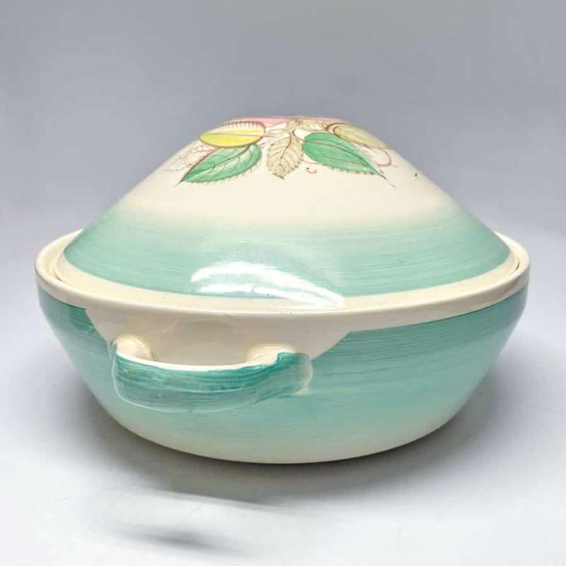 Susie Cooper Patricia Rose Green Vegetable Bowl