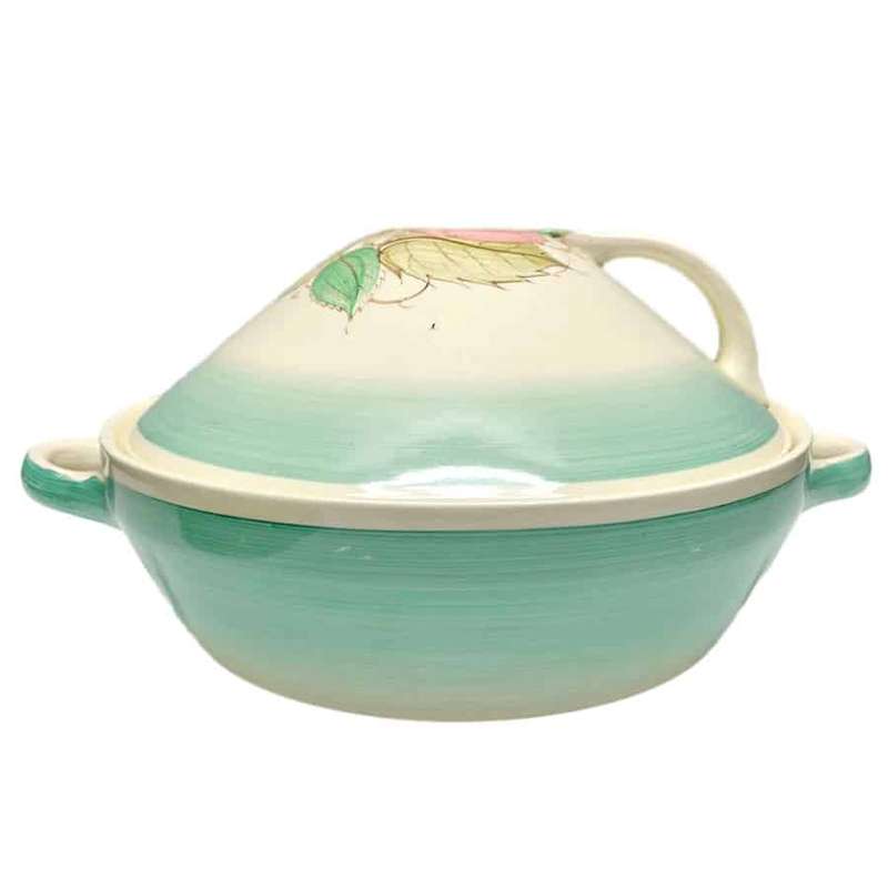 Susie Cooper Patricia Rose Green Vegetable Bowl