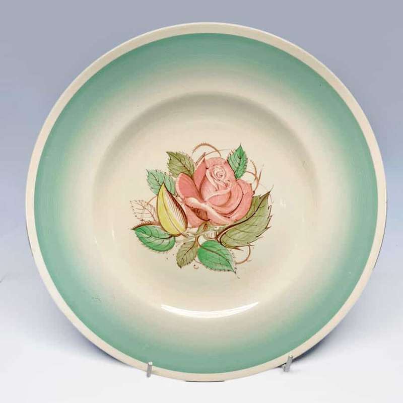 Susie Cooper Patricia Rose Green Main Plate
