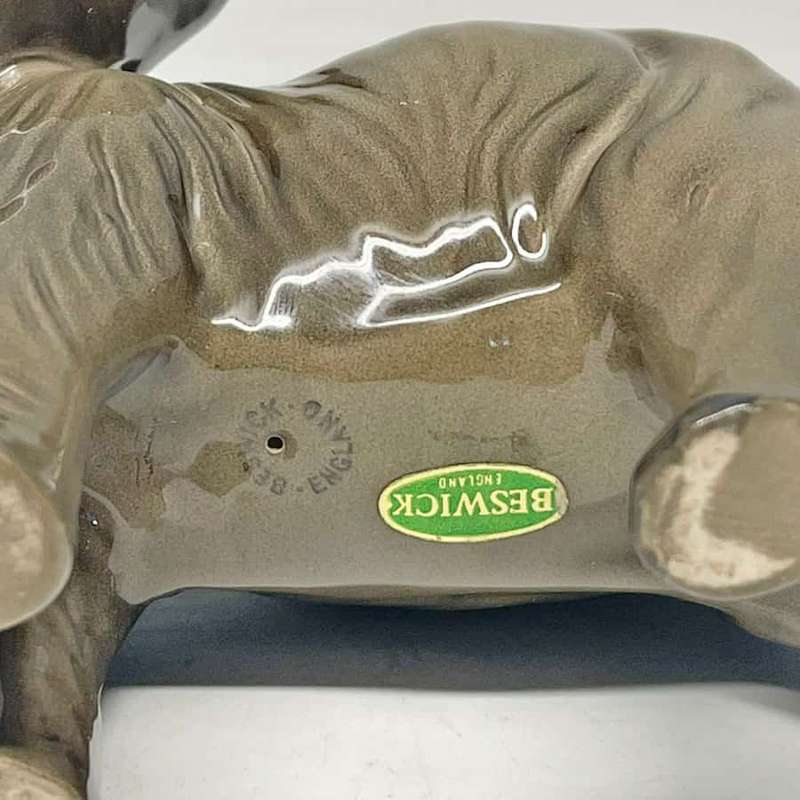 Beswick Elephant Trunk Up C1960