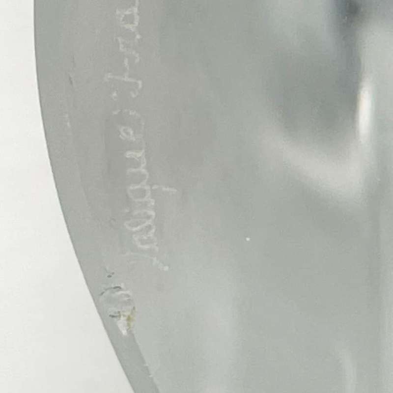 Lalique Frosted Glass Madonna