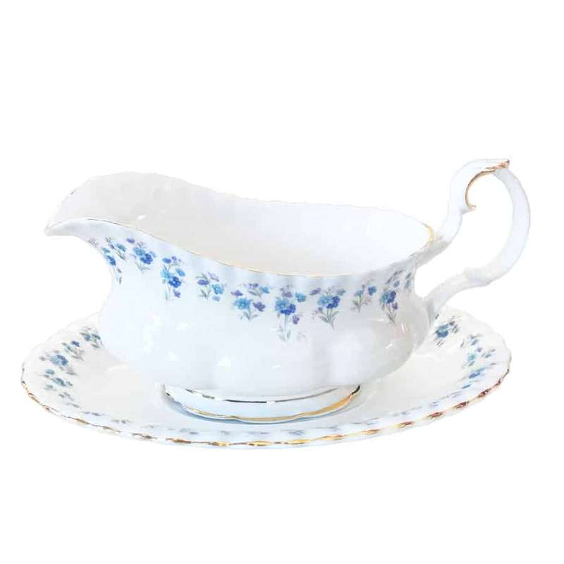 Royal Albert Memory Lane Sauce Boat and Stand
