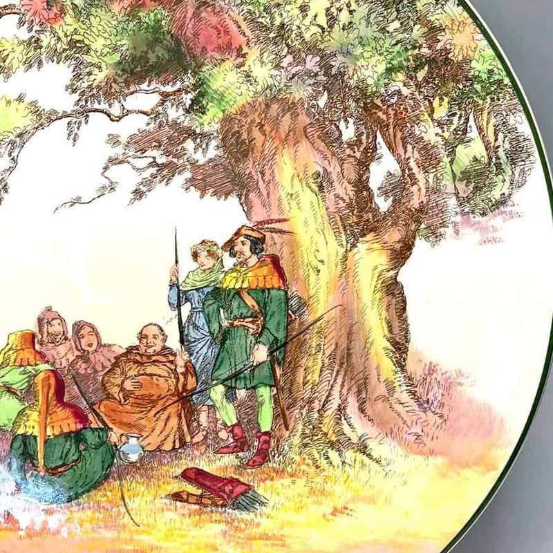 Royal Doulton Robin Hood Under The Greenwood Tree Charger
